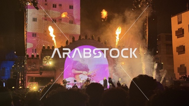 مهرجان موسيقي وفني من تنظيم مدل بيست يوم 30 من يناير 2026،  فعالية بلد بيست في مدينة جدة التاريخية، المملكة العربية السعودية، عرض موسيقي غنائي وتجربة فنية معاصرة، أجواء احتفالية نابضة بالطاقة، تفاعل جماهيري واسع، الموسيقى والفن في قلب جدة وعلى مقربة من ساحل البحر الأحمر.
