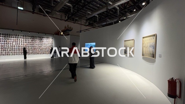 فنون أدائية وموسيقية تعكس التبادل الثقافي والحضاري ، فعالية بين ثقافتين (السعودية والصين) في قاعة  الملفى بمدينة مسك بالرياض يوم 24 ديسمبر 2025  ، تجربة الشارع الصيني، معرض فني مشترك ، عروض فنية حية