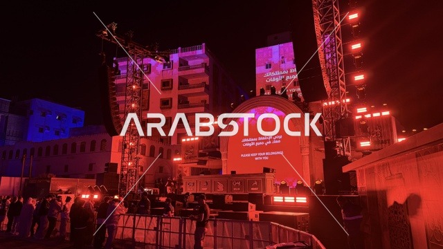 أجواء احتفالية نابضة بالطاقة، فعالية بلد بيست في مدينة جدة التاريخية، المملكة العربية السعودية، مهرجان موسيقي وفني من تنظيم مدل بيست يوم 30 من يناير 2026،  عرض موسيقي غنائي وتجربة فنية معاصرة،  الموسيقى والفن في قلب جدة وعلى مقربة من ساحل البحر الأحمر.