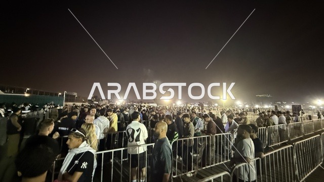 أجواء احتفالية نابضة بالطاقة، فعالية بلد بيست في مدينة جدة التاريخية، المملكة العربية السعودية، مهرجان موسيقي وفني من تنظيم مدل بيست يوم 30 من يناير 2026،  عرض موسيقي غنائي وتجربة فنية معاصرة،  الموسيقى والفن في قلب جدة وعلى مقربة من ساحل البحر الأحمر.