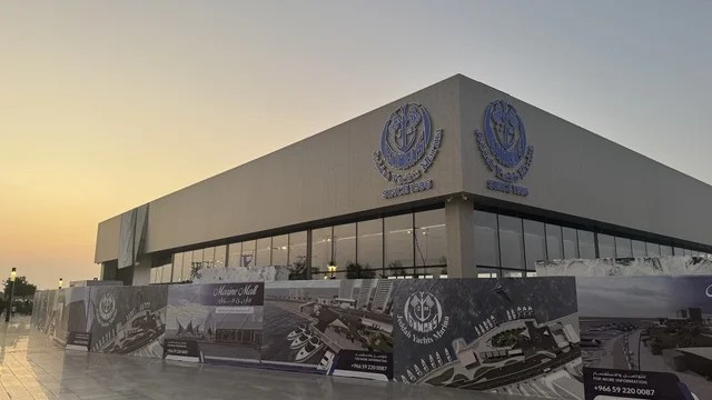 Jeddah Yacht Club and Marina is located at the Abhur waterfront on the northern corniche of Jeddah, Saudi Arabia. It is a tourist and recreational marine destination, featuring a coastal promenade with open views of the Red Sea, restaurants and cafes overlooking the waterfront, various recreational activities, and a calm and unique family atmosphere.