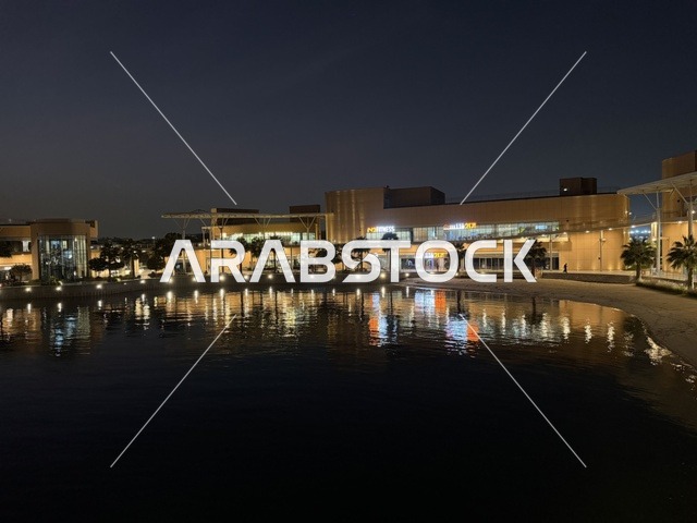 The waterfront of The Move complex in Jubail Industrial City in the Eastern Province, Jubail Corniche, is a complete entertainment and commercial landmark, with a vibrant atmosphere for 2025.