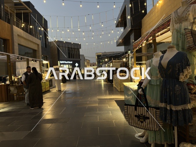 The atmosphere and Ramadan decorations at the event "You and I, O Ramadan" in the city of Jeddah, Kingdom of Saudi Arabia, on February 1, 2026, offer a social and cultural Ramadan experience, interactive activities, and Ramadan shows, family sessions, and spiritual ambiance. Entertainment activities inspired by the spirit of the holy month create a warm atmosphere that enhances the values of sharing and celebrating Ramadan.