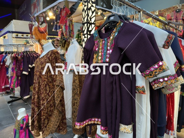 A trade exhibition at the event "You and I, O Ramadan" in the city of Jeddah, Kingdom of Saudi Arabia, on February 1, 2026, a social and cultural Ramadan experience, interactive activities and Ramadan shows, family sessions and spiritual atmospheres, entertainment events inspired by the spirit of the holy month, warm atmospheres that enhance the values of sharing and celebrating Ramadan.