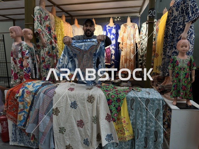 معرض ازياء في فعالية " أنا وأنت يا رمضان " في مدينة جدة، المملكة العربية السعودية، يوم 1 من فبراير 2026، تجربة رمضانية اجتماعية وثقافية، أنشطة تفاعلية وعروض رمضانية، جلسات عائلية وأجواء روحانية، فعاليات ترفيهية مستوحاة من روح الشهر الفضيل، أجواء دافئة تعزز قيم المشاركة والاحتفاء برمضان.