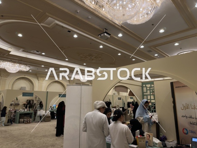 Al-Rawda General Hospital is participating in the Ramadan Souk event at Al-Qusaybi Hotel in the Eastern Province, a traditional Ramadan event that brings together the atmosphere of the holy month, popular shops, local products, Ramadan foods, handicrafts, and traditional gifts, in a warm cultural and social experience that reflects the spirit of Ramadan and Saudi authenticity within a luxurious hotel setting.