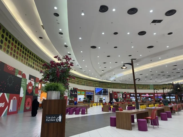 Seating and relaxation areas, Dhahran is the largest and most prominent shopping mall in the Eastern Province of the Kingdom of Saudi Arabia, shopping centers and luxury stores, enhancing the visitor experience and improving facilities, places for family recreational activities.