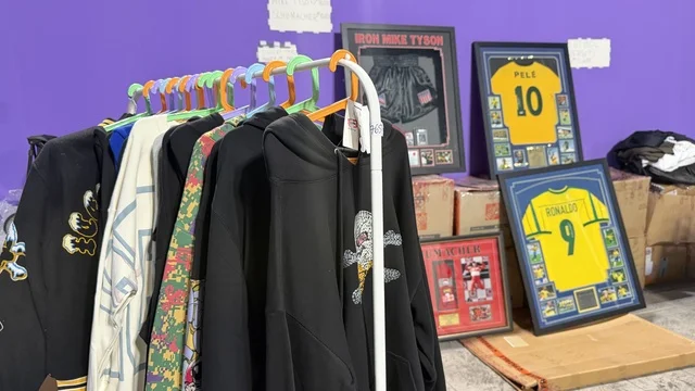 A trading area for buying, selling, and exchanging sports shoes, Sneaker Con Jeddah from February 1 to 3, 2026, at the Jeddah Corniche Circuit, part of the Jeddah Season events in the Kingdom, the largest global exhibition specialized in sneaker culture.