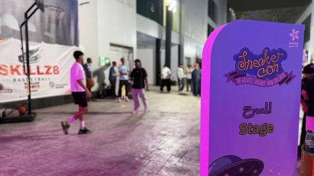 The largest global exhibition specialized in sneaker culture, a trading area for buying, selling, and exchanging sports shoes, Sneaker Con Jeddah from February 1 to 3, 2026, at the Jeddah Corniche Circuit, part of the Jeddah Season events in the Kingdom.