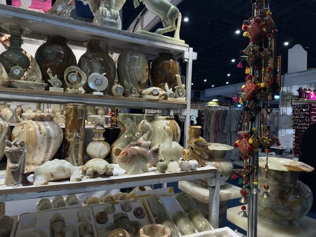 Stone Sculptures at Hala February Dhahran Expo