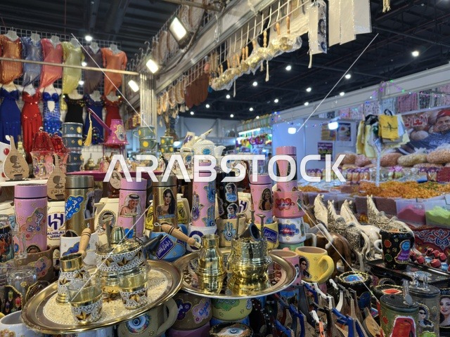 Hala February Exhibition Dhahran Souvenirs Market Stall