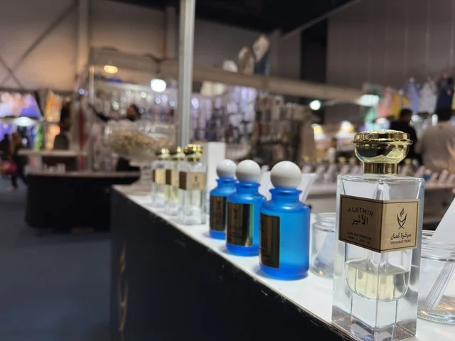 Perfume Bottles at Hala February Dhahran Expo