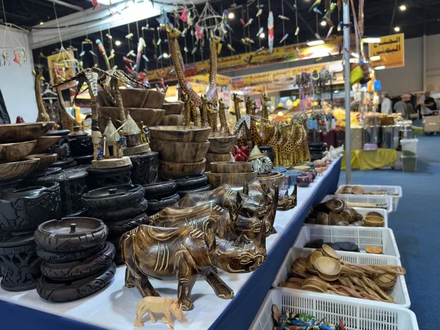 الحرف اليدوية في معرض هلا فبراير إكسبو الظهران