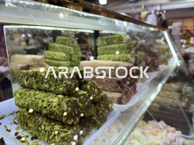 Traditional Middle Eastern Sweets at Dhahran Expo Saudi
