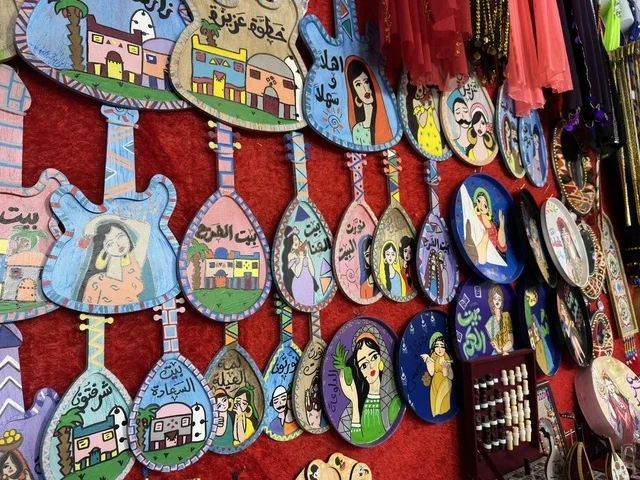 فنون شعبية مرسومة يدوياً في معرض إكسبو الظهران