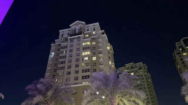 Emaar Nights Jeddah Residential Building at Night