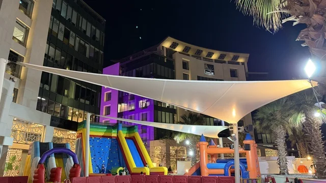 Emaar Nights Jeddah Playground at Night