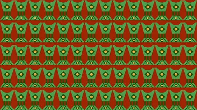 نمط المبخرة السعودية التقليدية المتكرر