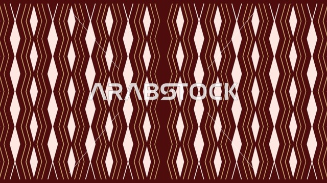 Traditional Saudi Sadu Geometric Pattern Background