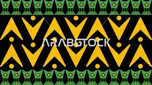 نقوش القط العسيري التقليدية من التراث السعودي