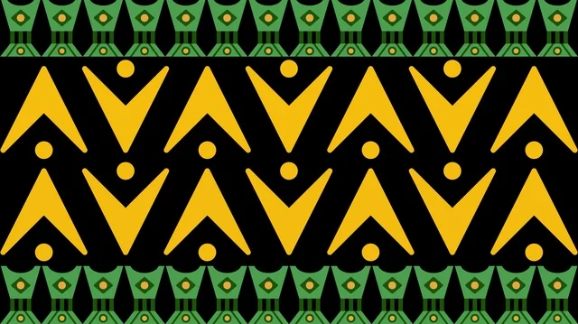 نقوش القط العسيري التقليدية من التراث السعودي