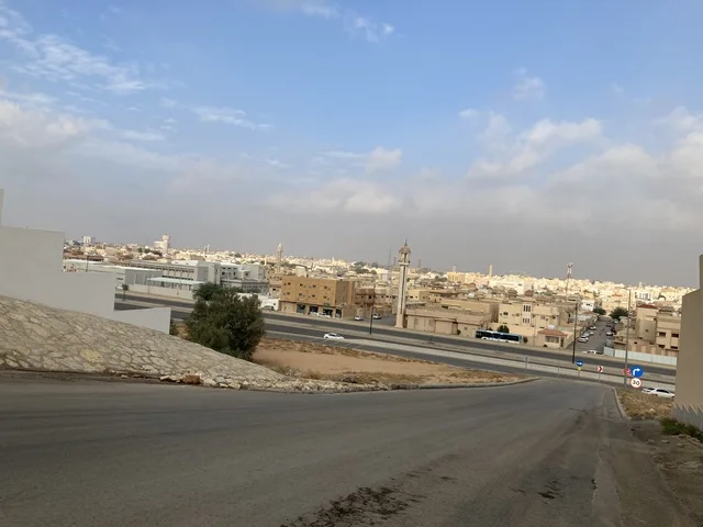 Saudi Arabia Residential Neighborhood Urban Landscape View