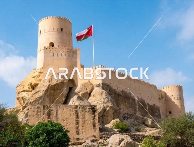 Nakhal Fort Oman Historic Castle and Watchtower
