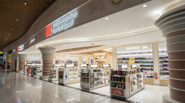 Jeddah Duty Free Airport Retail Shop Interior
