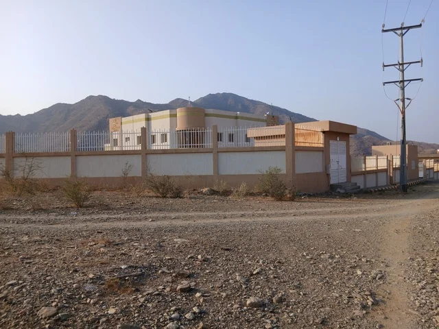 Modern Villa in Rocky Mountain Desert Landscape