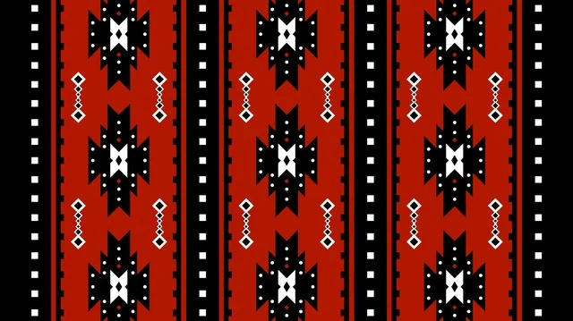 Saudi Traditional Pattern wall pepper and background