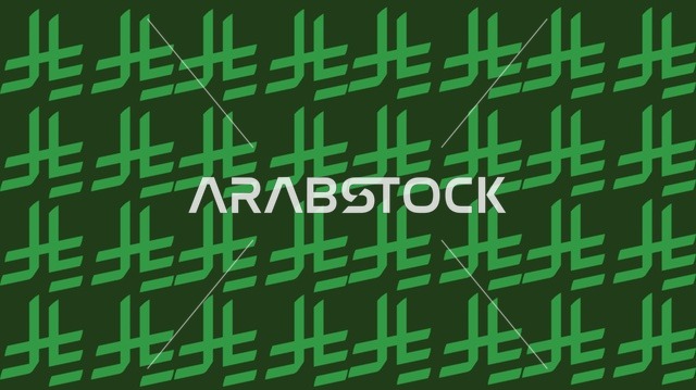 Saudi Traditional Pattern wall pepper and background