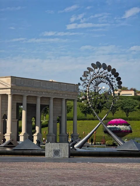 المسرح المكشوف والمنحوتات في قرية كتارا الثقافية قطر المسرح المكشوف والمنحوتات في قرية كتارا الثقافية قطر