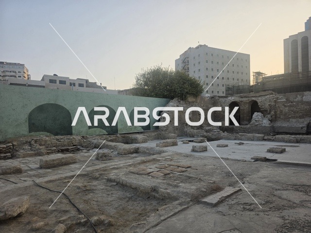 Ancient Ruins and Historic Foundations in Jeddah Al-Balad