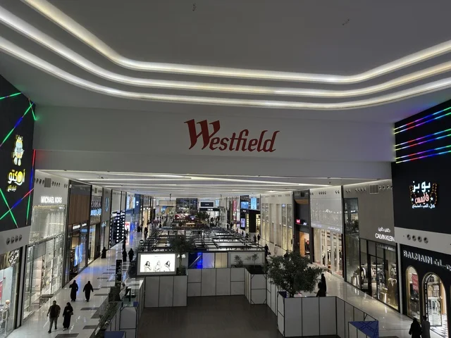 Westfield Mall Dammam Interior Shopping Center View