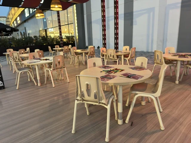 Outdoor Seating Area at Westfield Mall Dammam