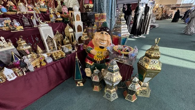 فوانيس رمضان في معرض المنتجات الاستهلاكية بجدة