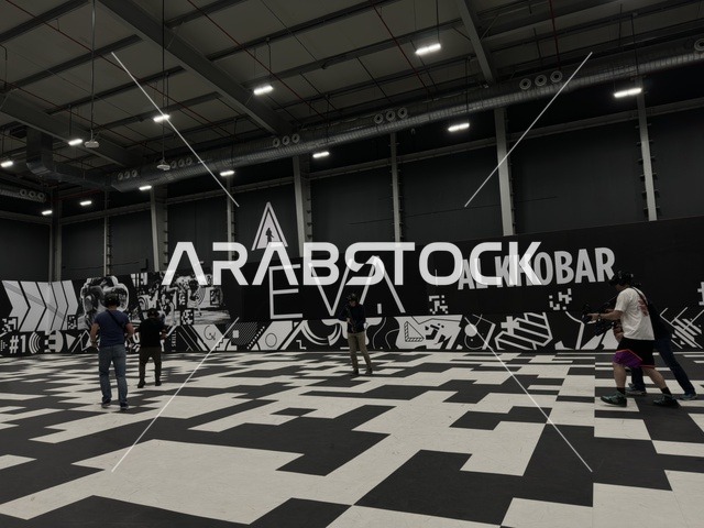 Wahaj Exhibition at Villaggio Al Khobar Interior View
