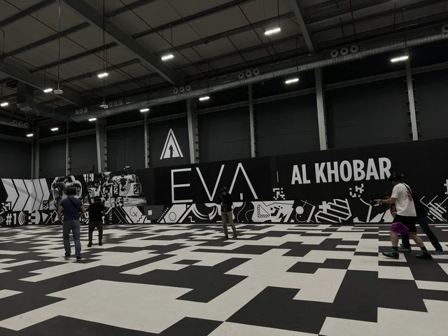 Wahaj Exhibition at Villaggio Al Khobar Interior View
