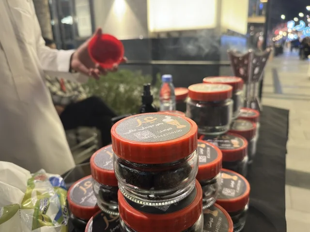 Oud and Incense Jars at Wahaj Villaggio Exhibition Oud and Incense Jars at Wahaj Villaggio Exhibition