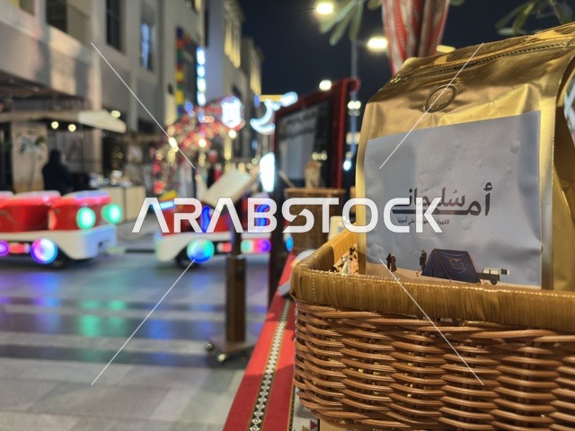 عرض منتجات القهوة في معرض وهج فيلاجيو بالشرقية