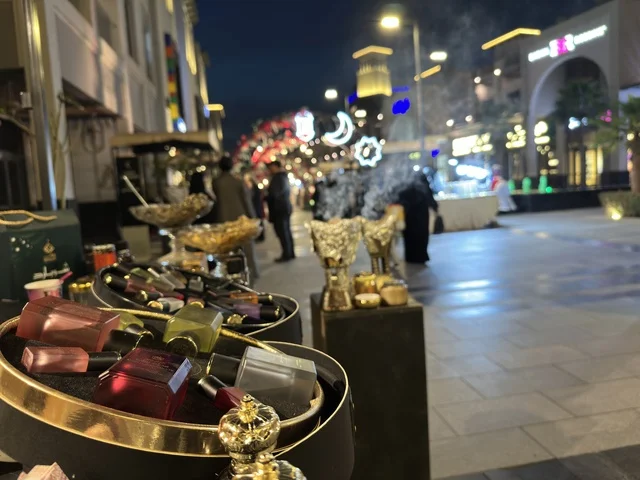 عرض عطور وبخور في فيلاجيو المنطقة الشرقية