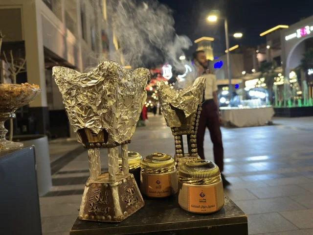 Traditional Incense Burners at Villagio Eastern Province