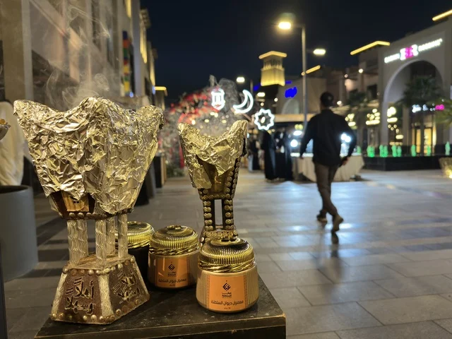 Incense Burners at Villaggio Wahaj Exhibition Eastern Province