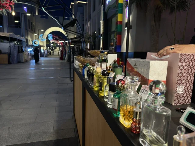 Perfume Bottles at Villaggio Night Market Eastern Province