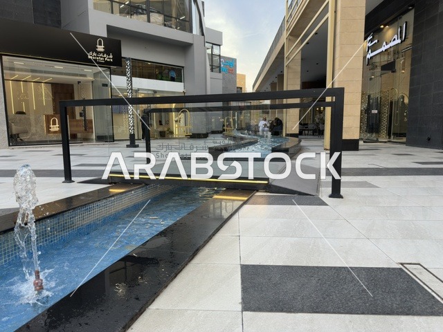 شرفات بارك الخبر مجمع تجاري ونوافير حديثة