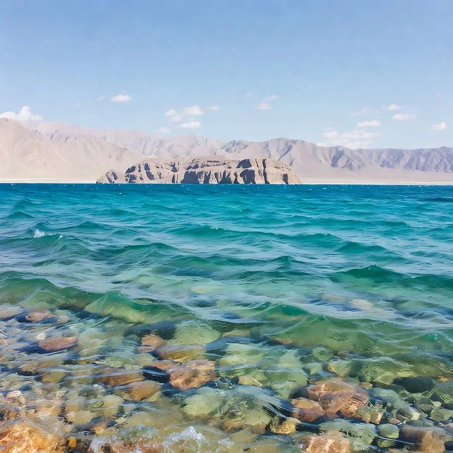 Khorfakkan Sharjah Coast and Hajar Mountains