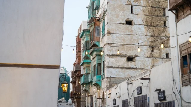 العمارة الحجازية التقليدية في منطقة البلد بجدة