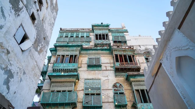 العمارة التقليدية والرواشين في جدة التاريخية