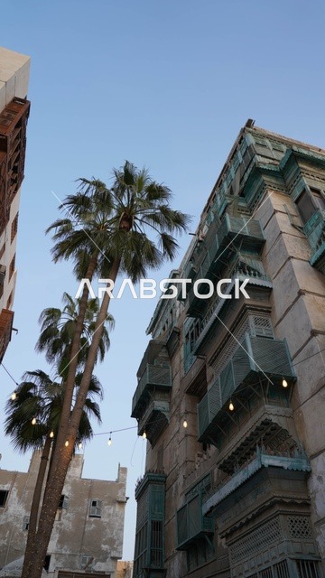 Traditional Hejazi Building in Al-Balad Jeddah