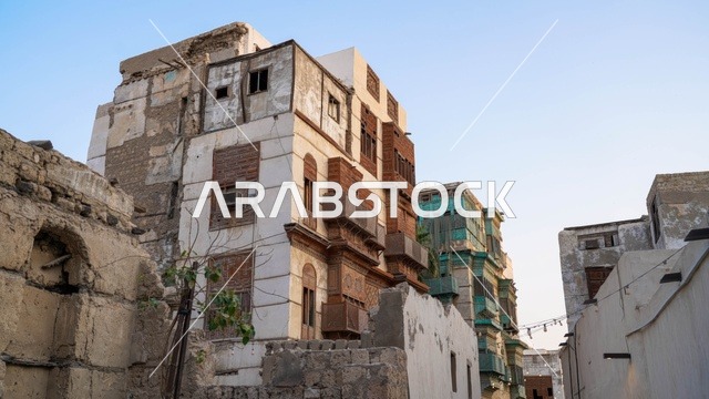 العمارة الحجازية التقليدية في منطقة البلد التاريخية بجدة